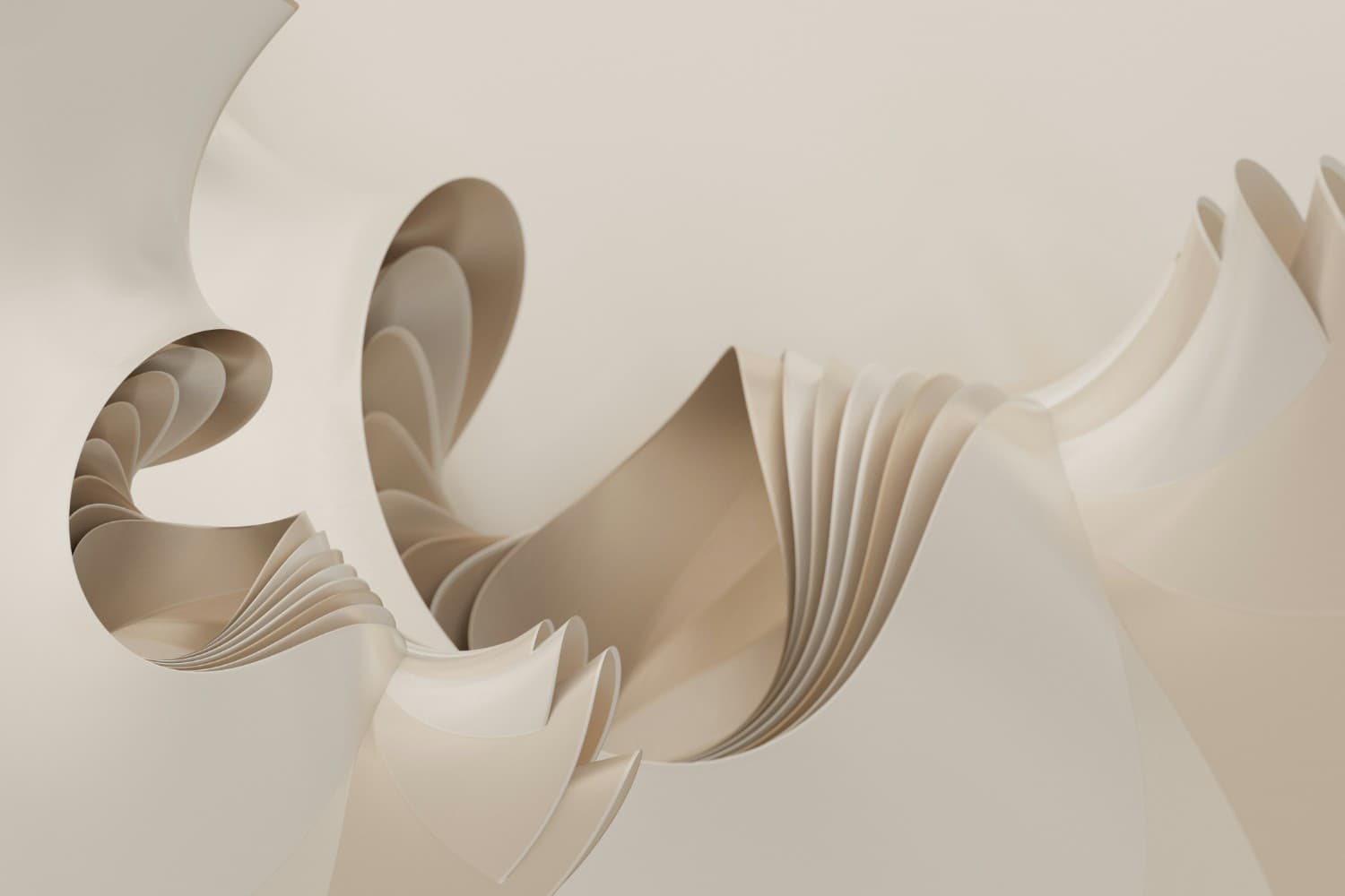 Abstract Paper Sculpture
