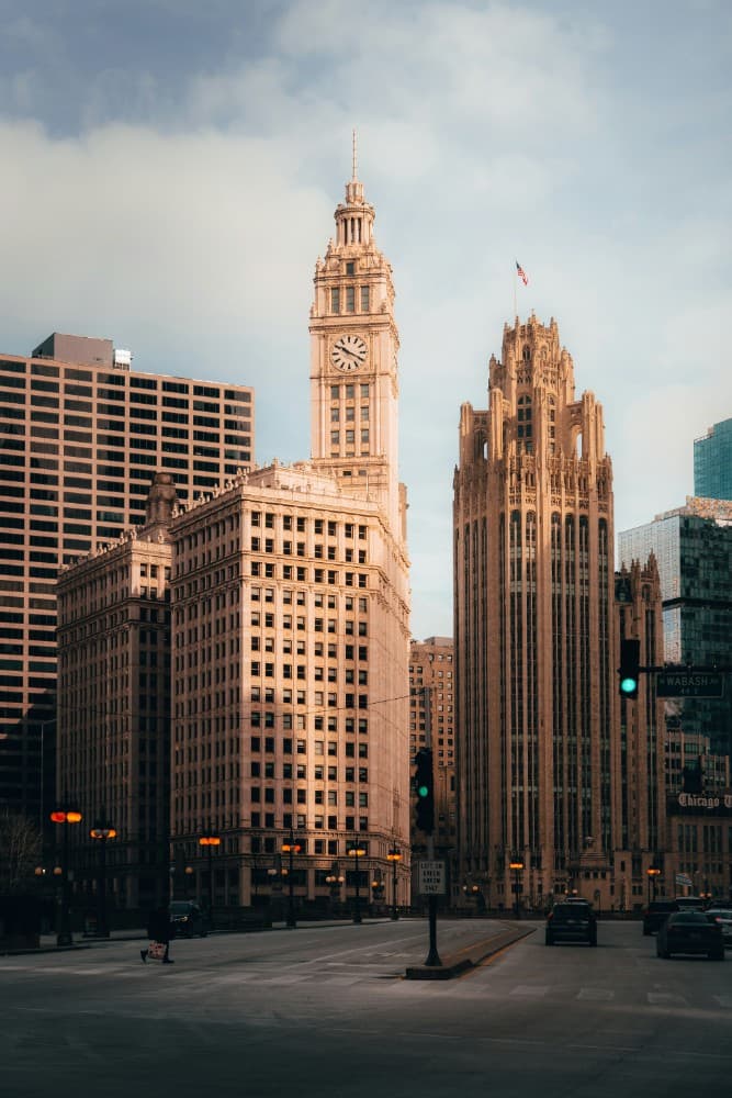 Chicago Skyline View