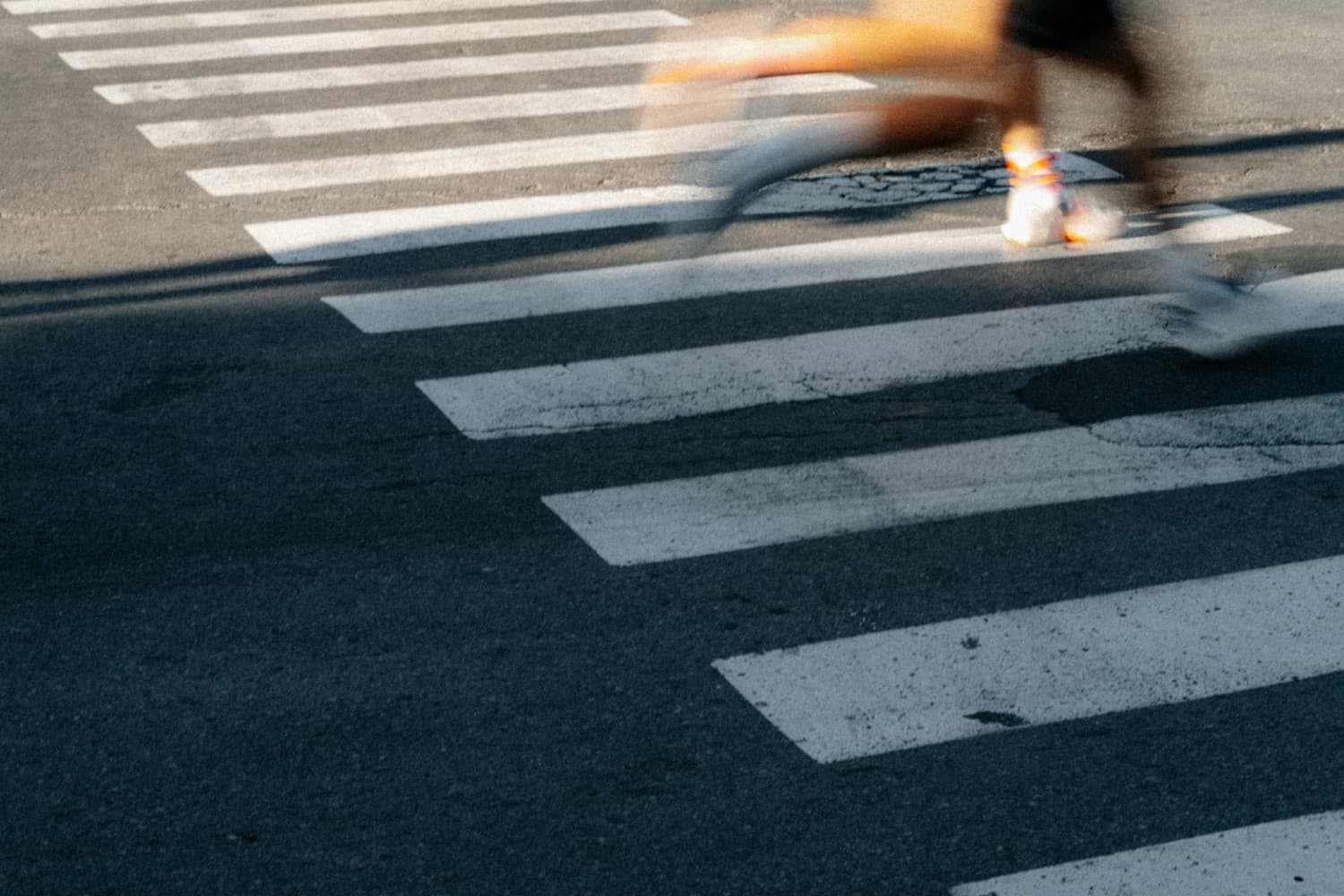 Crosswalk Motion Blur