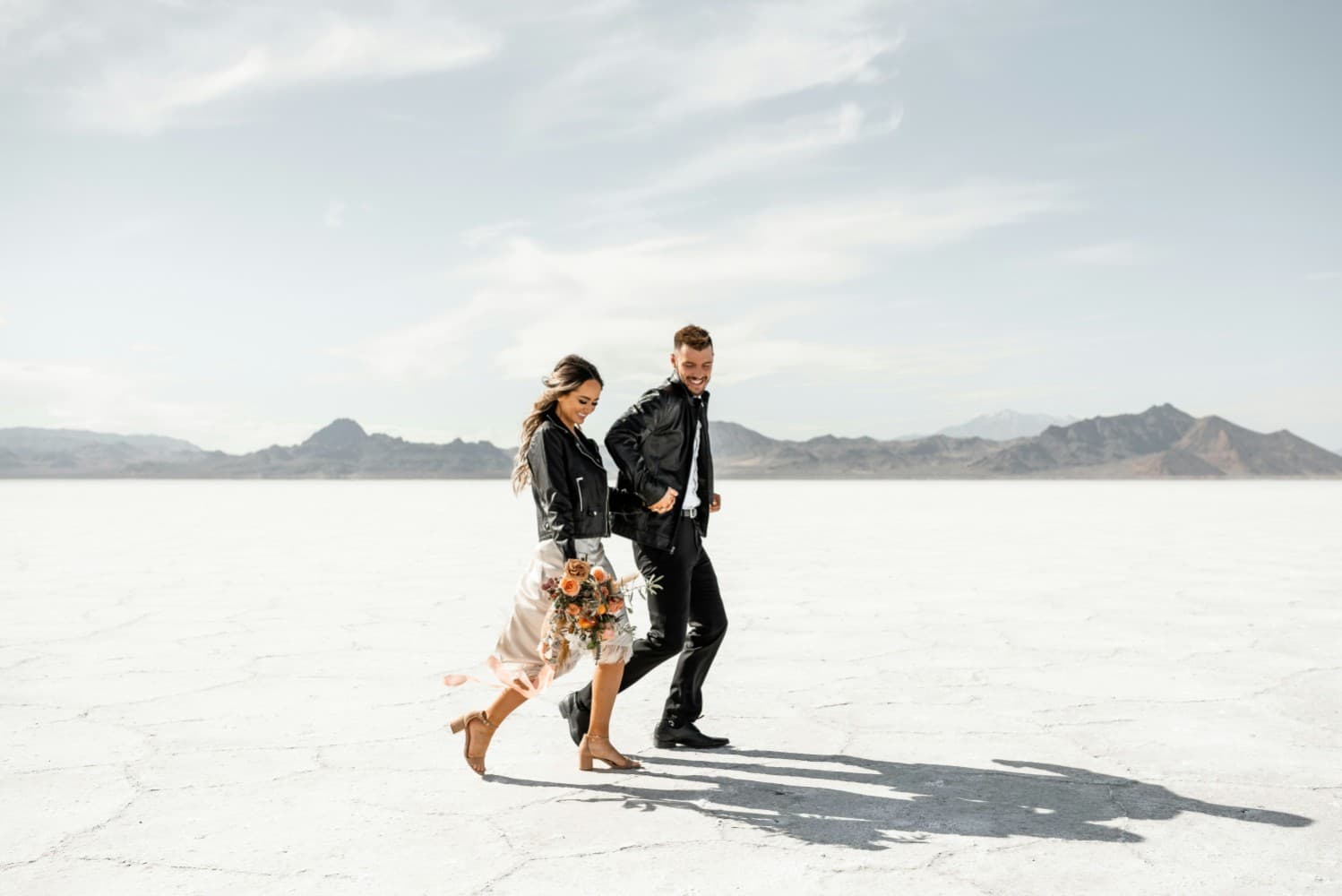 Desert Wedding Couple