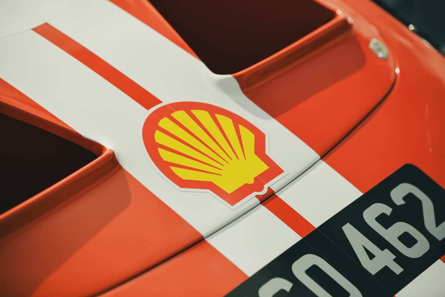 Shell Racing Car Logo