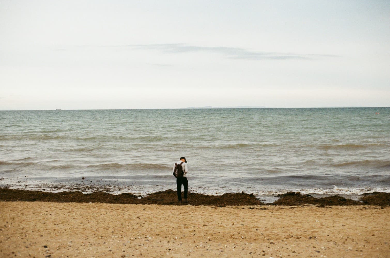 Solitary Figure Beach